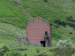 Cwmsychan Red Ash Colliery engine house, June 2013